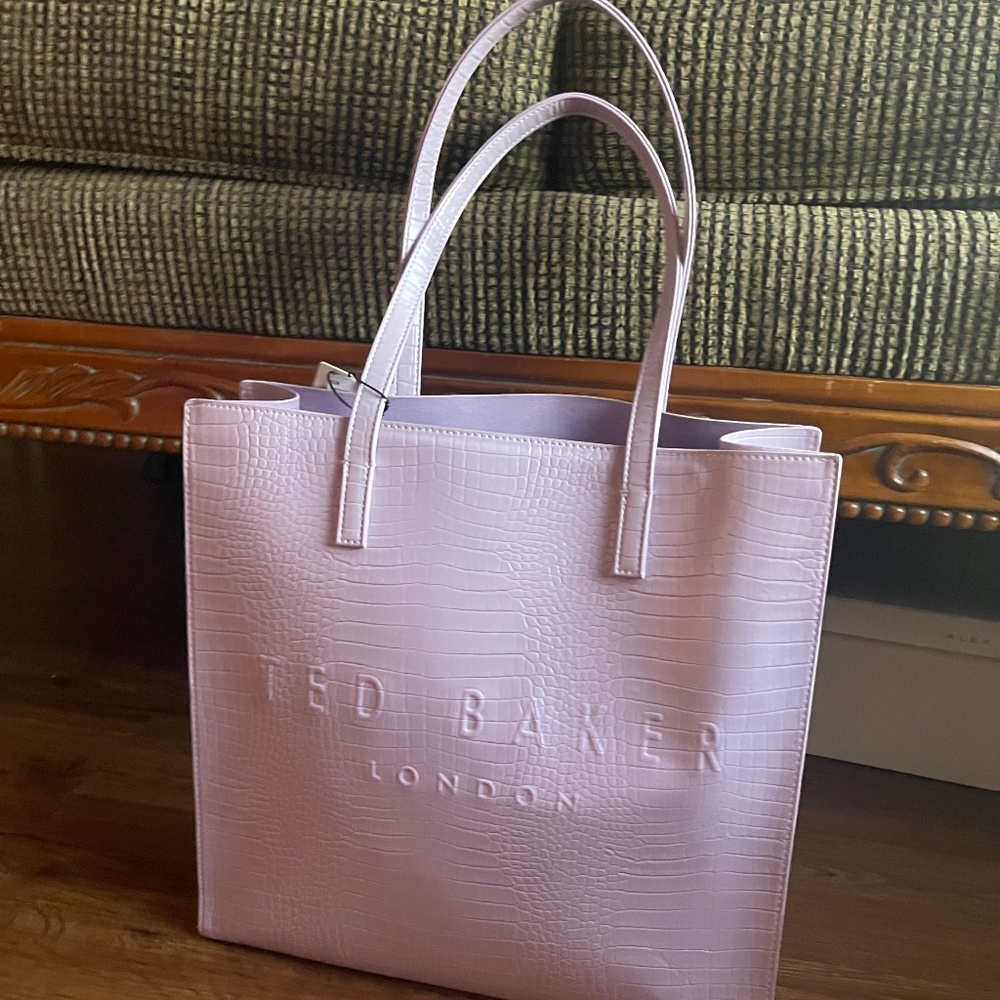Ted Baker Large London Sukicon Icon Light Purple Tote Bag